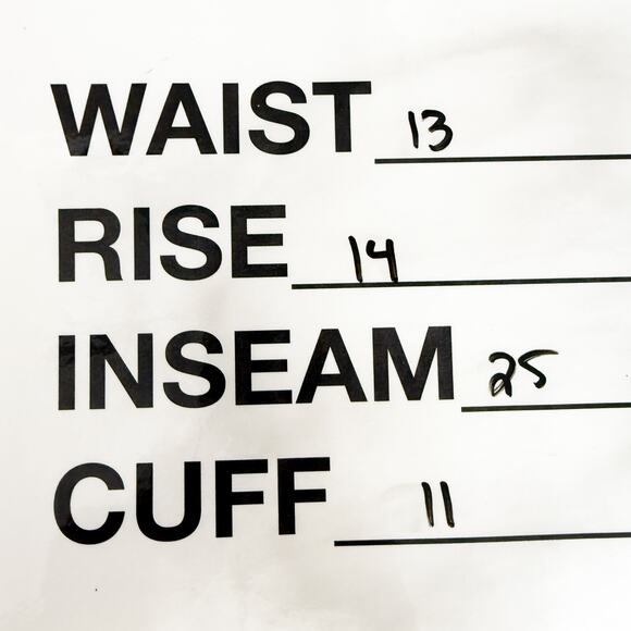 First Rite Wide Leg Trouser High Rise Jeans Black - S - Picture 8 of 9